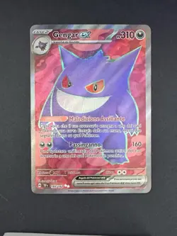 Pokemon (Portuguese language) Gengar ex 193/162 Temporal Forces READ DISC. - Image 1