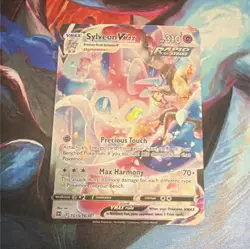 Pokemon Sylveon VMAX Full Art Ultra Rare Holo Rapid Strike TG15/30 Trainer Gall… - Image 1