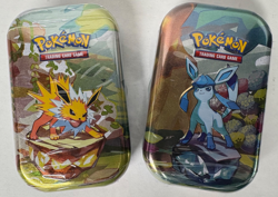 Pokemon TCG Mini Tins Prismatic Evolutions 2 SEALED Tins 4 Packs Total - Image 1