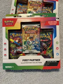 Pokemon TCG First Partner Illustration Collection Series 1 Sealed (2 boxes) - Image 1