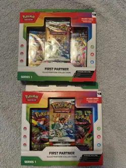 Pokemon TCG First Partner Illustration Collection Series 1 Sealed (2 boxes) - Image 3