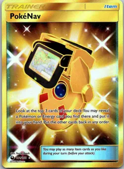 PokeNav (Secret) #181/168 Holo Rare SM - Celestial Storm Pokemon NM - Image 1