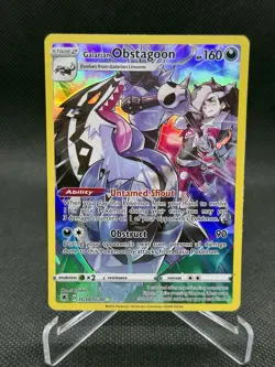 GALARIAN OBSTAGOON TG10/TG30 HOLO ASTRAL RADIANCE TRAINER GALLERY POKEMON NM/M - Image 1