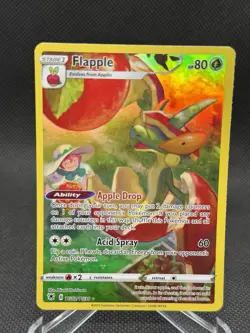 Pokemon Flapple Ultra Rare Holo TG02/TG30 Swsh10: Astral Radiance - Image 1