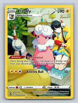 Flaaffy TG03/TG30 Holo Silver Tempest Trainer Gallery Pokemon NM - Image 1