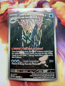 Clawitzer 141/132 Illustration Rare Mega Evolution Pokemon Near Mint - Image 1