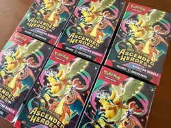Lot of 6 • Pokemon TCG Ascended Heroes Booster Bundles • FACTORY SEALED - Image 1