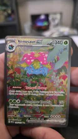 Pokemon TCG Venusaur EX 198/165 SIR Scarlet & Violet 151 NM/M - Image 3