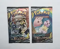 2x SEALED S&M Cosmic Eclipse Booster Packs Pokemon TCG - Image 2