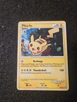 Pokemon TCG Pikachu HGSS03 HGSS Promo Holo Basic 70 HP - Image 1