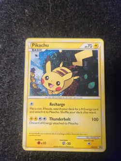 Pokemon TCG Pikachu HGSS03 HGSS Promo Holo Basic 70 HP - Image 5