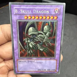 Yugioh B. Skull Dragon BPT-006 Secret Rare Limited MP Light holo Bleed - Image 1