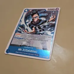 One Piece Mr.3 (Galdino) (OP02-065/258) OP02 Paramount War NM FOIL TCG CCG - Image 3