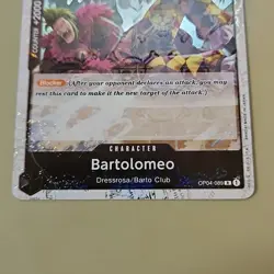 Bartolomeo OP04-089 Jolly Roger Holo PRB-01 Premium Booster English ONE PIECE - Image 4