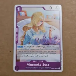 One Piece Vinsmoke Sora (OP06-063/239) OP06 Wings of the Captain NM TCG CCG - Image 1