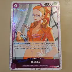 Kalifa OP03-060 (Jolly Roger Foil Holo) Premium Booster (PRB-01) - One Piece CCG - Image 1