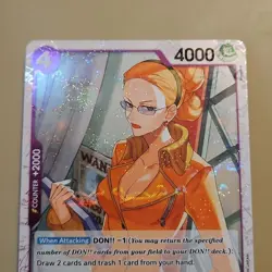 Kalifa OP03-060 (Jolly Roger Foil Holo) Premium Booster (PRB-01) - One Piece CCG - Image 3