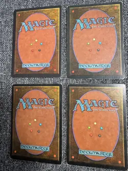 Magic The Gathering Revised Red Cards (Red Elemental Blast, Lightning Bolt) - Image 2
