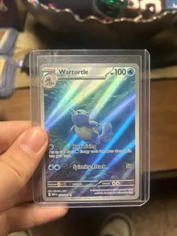 Pokemon TCG Wartortle Scarlet & Violet 151 Card Holo IR 171/165 - Image 1