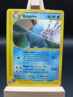 Pokemon Rare Card : Quagsire 30/147 ( Aquapolis Set) - Image 1