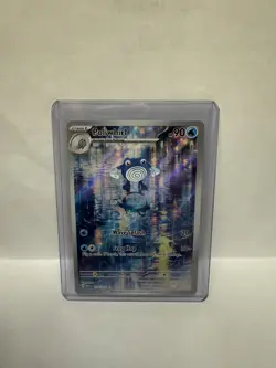 Pokemon TCG Poliwhirl Full Art 176/165 151 Card NM/M Condition - Image 1
