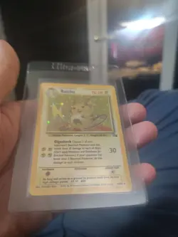 Pokemon 1999 Raichu Card 14/62 Holo Fossil Set - - Image 3