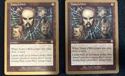 X2 mTG Tsabo's Web EX, English, Invasion, World’s gold border - Image 1