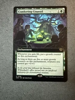 MTG Comforting Counsel (Extended Art) R Secrets of Strixhaven 338 Regular NM - Image 1