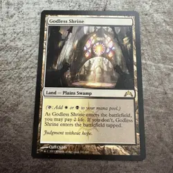 Godless Shrine - Gatecrash - MTG Magic the Gathering - LP - Image 1