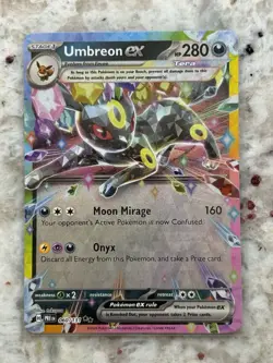 Pokemon- Umbreon ex 060/131 Sv: Prismatic Evolutions Holo - Image 1