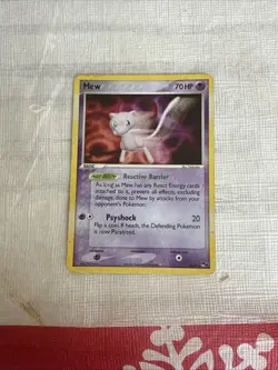 Pokemon TCG Mew Holo Promo #4 Pokemon Promos Holo Promo Promo - Image 1