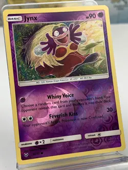 SHIPS SAME DAY Pokemon Card NM/M Jynx 38/73 Reverse Holo Basic Fairy Type 2017 - Image 3