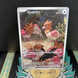 Spearow 151/132 Illustration Rare Mega Evolution Pokemon NM IR - Image 1