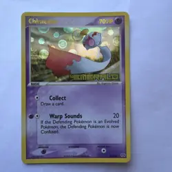 Chimecho 12/106 EX Emerald Reverse Holo Stamped 2005 NM Pokemon TCG ⭐ - Image 1