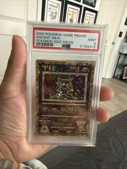 2000 POKEMON GAME MOVIE POKEMON 2000 ANCIENT MEW PSA 9 - Image 1