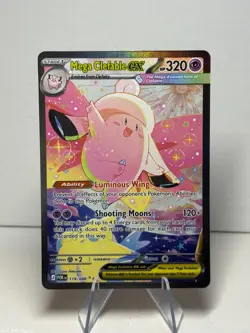 Pokemon: *Mega Clefable ex* 119/088 Perfect Order Full Art Holo - Image 1