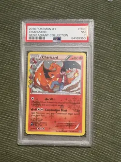 Pokemon 2016 Generations Radiant Collection Charizard RC5/RC32 PSA 7 Holo - Image 1