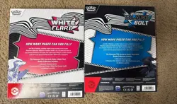 Pokemon Black Bolt and White Flare Binder Collections (Bundle Set of 2) - SEALED - Image 2