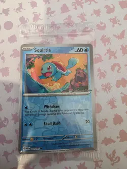 Squirtle - (Pokemon Center Exclusive) 007/165 SEALED - Image 3
