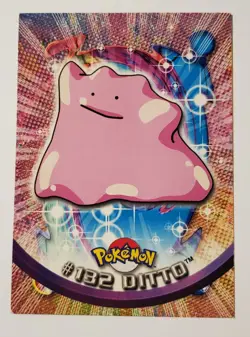 Pokemon TCG Topps Ditto 132 TV Animation Edition Holo English - Image 1