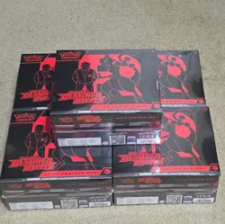 Pokemon Scarlet & Violet: Destined Rivals Elite Trainer Box ETB Lot of 5 Sealed - Image 1