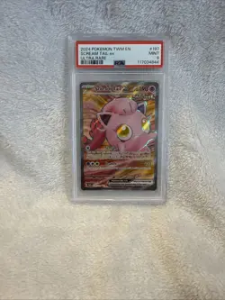 2024 POKEMON TWM EN-TWILIGHT MASQUERADE ULTRA RARE #197 SCREAM TAIL EX PSA 9 - Image 1