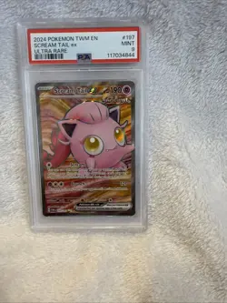 2024 POKEMON TWM EN-TWILIGHT MASQUERADE ULTRA RARE #197 SCREAM TAIL EX PSA 9 - Image 2