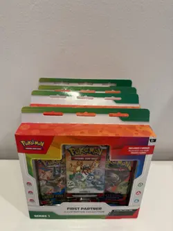 Pokemon TCG First Partner Illustration Collection Series 1 Booster Promo Box - Image 2