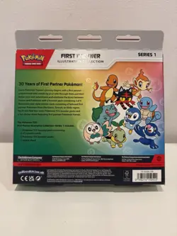 Pokemon TCG First Partner Illustration Collection Series 1 Booster Promo Box - Image 3