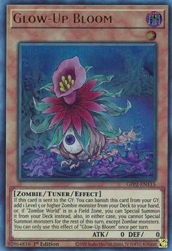 Glow-Up Bloom GFP2-EN115 1st ED Yu-Gi-Oh! ULTRA RARE - Image 1