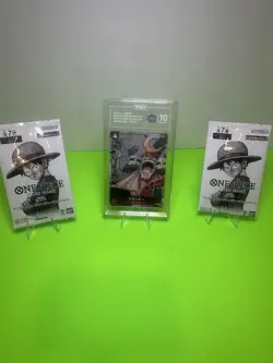 TAG 10 Franky ST01-010 JP Foil Promo Alt Art + 2 Sealed Packs one piece - Image 1