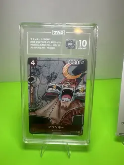 TAG 10 Franky ST01-010 JP Foil Promo Alt Art + 2 Sealed Packs one piece - Image 2
