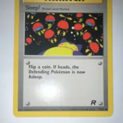Pokemon TCG Sleep! Team Rocket 79/82 Trainer Unlimited English Regular 2000 - Image 3