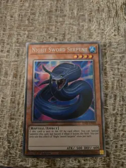 RA05-EN020 Night Sword Serpent Starlight Rare 1st Ed YuGiOh - Image 1